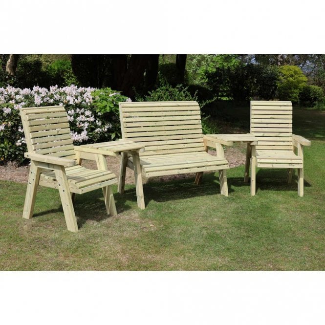 Churnet Valley Ergonomic 4 Seat Set