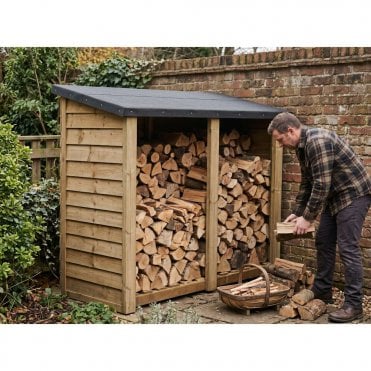 Felted Heavy Duty Log Store 4X6