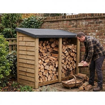 Felted Heavy Duty Log Store 5X6