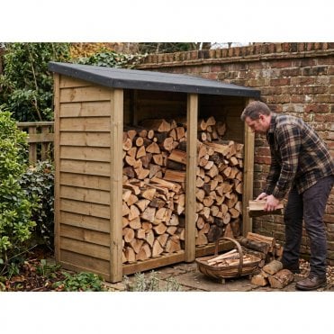 Felted Heavy Duty Log Store 6X5