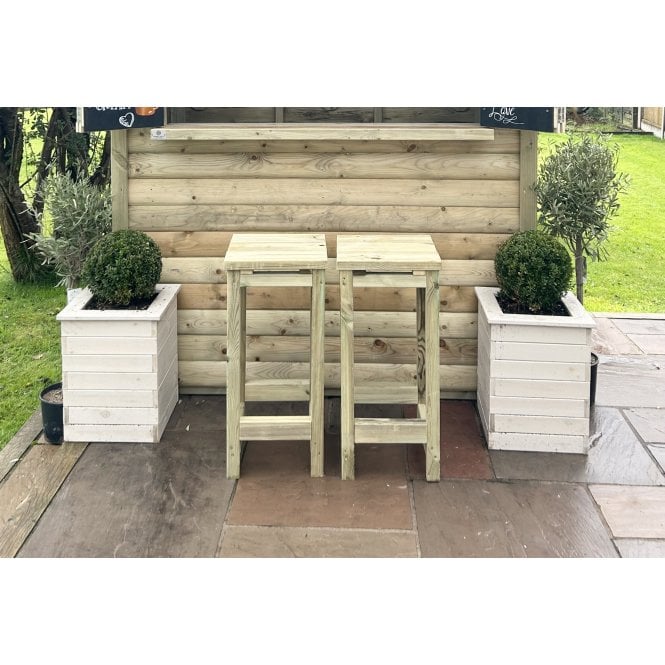 Churnet Valley Garden Bar Stool - Set of 2