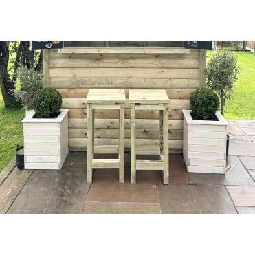 Garden Bar Stool - Set of 2