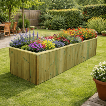 T&G Wooden Planter Trough(150cm)