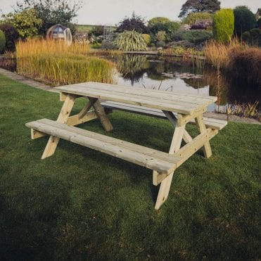 Traditional Picnic Table - 179.5cm