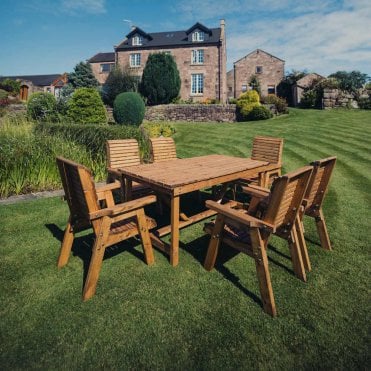 Valley 6 Seat Armchair Set