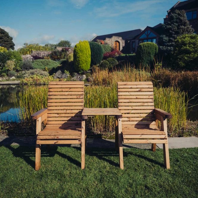 Churnet Valley Valley Love Seat Square