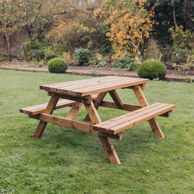 Churnet Valley Valley Picnic Table 150cm