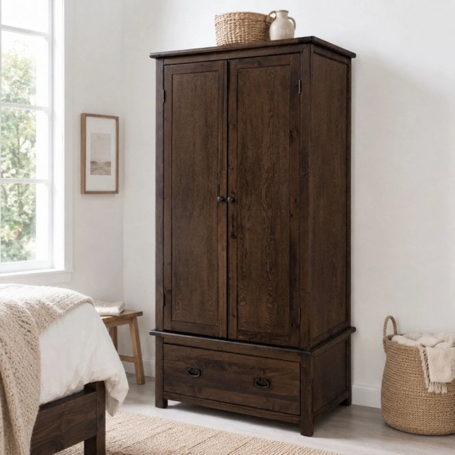 Core Boston 2 Door Wardrobe with 1 Drawer