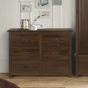 Boston 3+3 Wide Drawer Chest