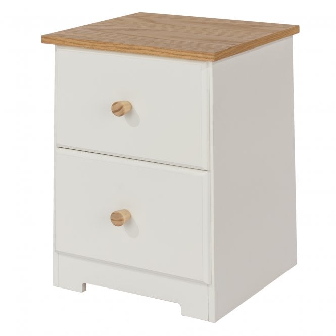 Core Colorado 2 Drawer Petite Bedside Cabinet