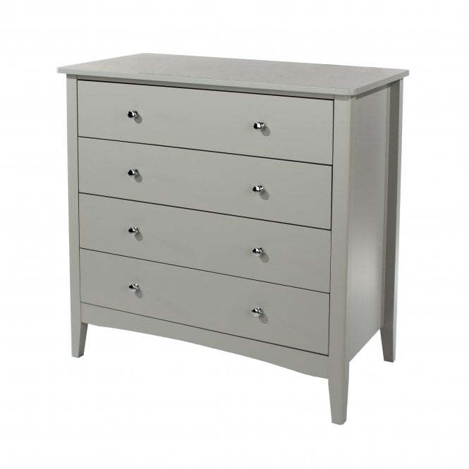Core Como Grey 4 Drawer Chest