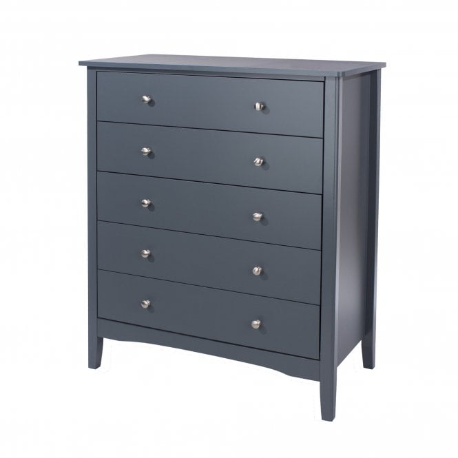 Core Como Midnight 5 Drawer Chest