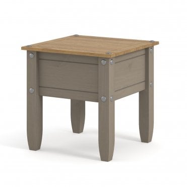 Corona Grey Lamp Table