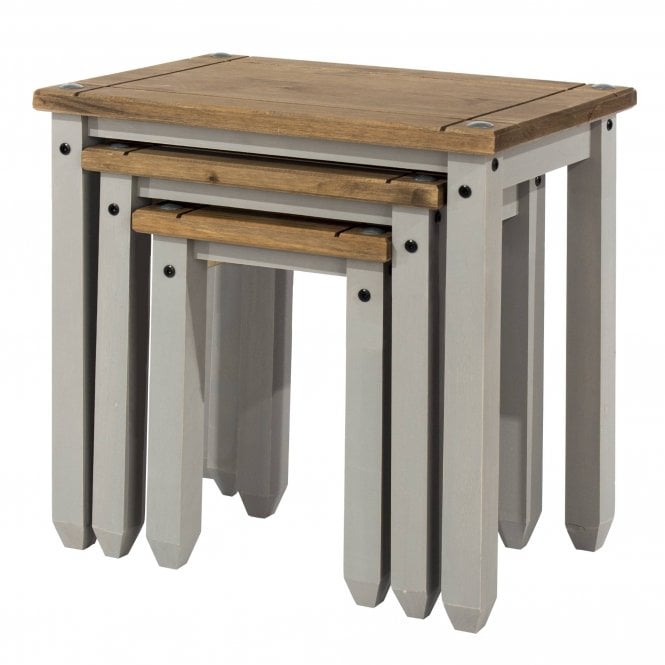 Core Corona Grey Nest of Tables