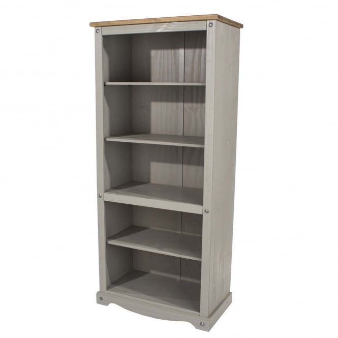 Core Corona Grey Tall Bookcase