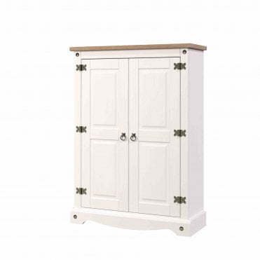 Corona White 2 Door Cupboard Unit