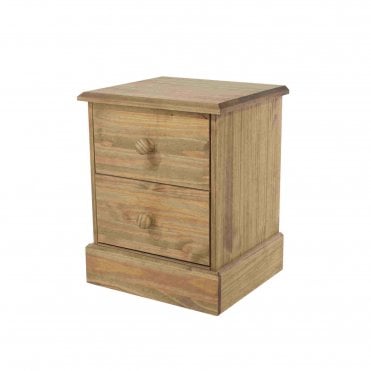 Cotswold 2 Drawer Bedside Cabinet