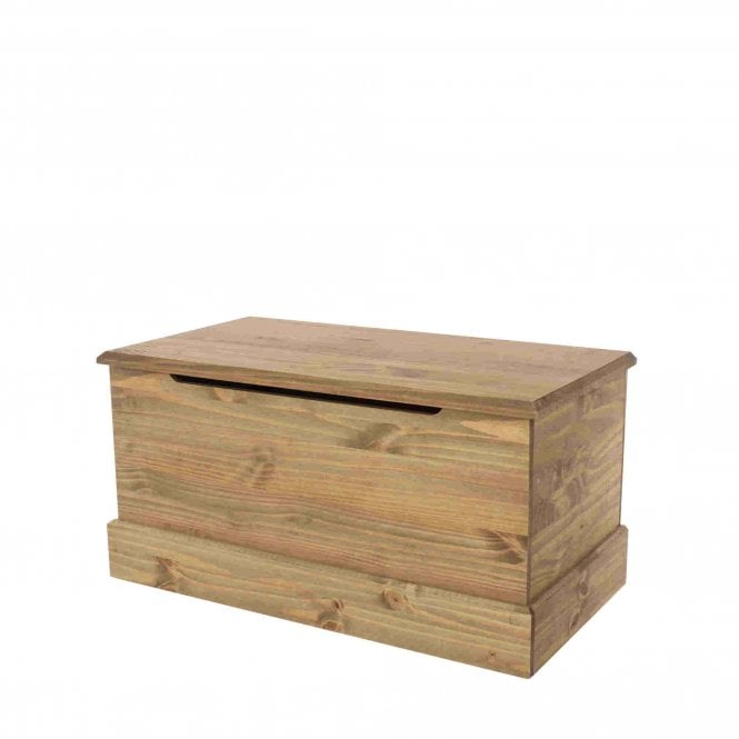 Core Cotswold Pine Ottoman Storage Chest