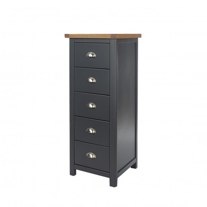 Core Dunkeld Narrow 5 Drawer Chest