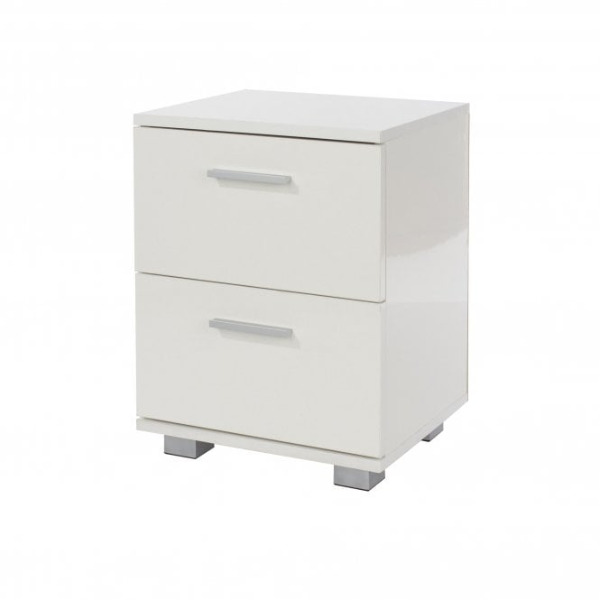 Core Lido 2 Drawer Bedside Cabinet