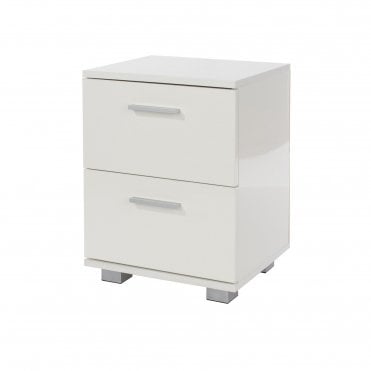 Lido 2 Drawer Bedside Cabinet