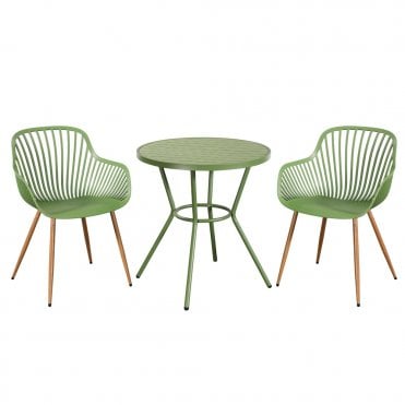 Sunray Round Plastic Bistro Set