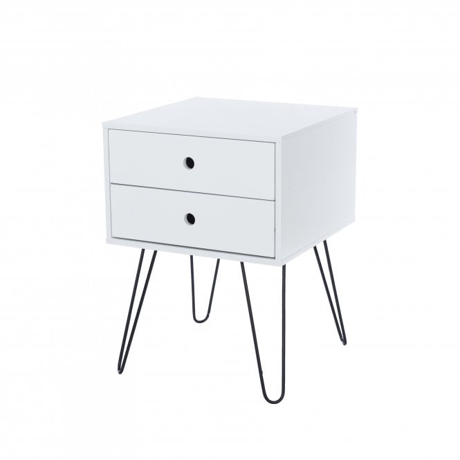 Core Telford 2 Drawer Bedside Cabinet