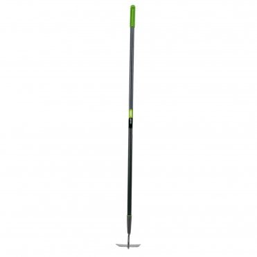 Carbon Steel Draw Hoe with Plastic Handle