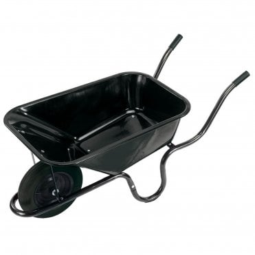Metal Tray Contractors Wheelbarrow 85L