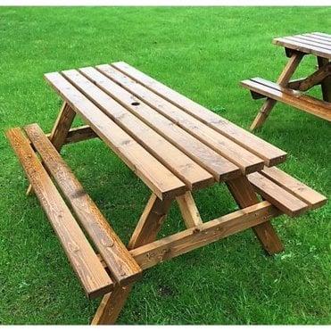 6 Seater Standard Picnic Table
