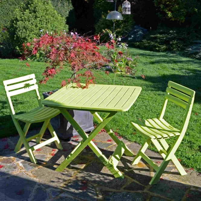 Europa Leisure Brescia Lime Folding Bistro Set