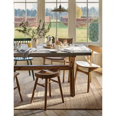 Burford Table, Small in Natural - Polystone