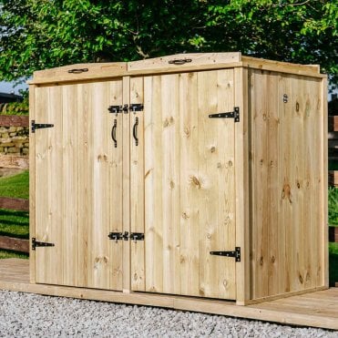 1 Wheelie Bin & 2 Recycle Box Combo Store