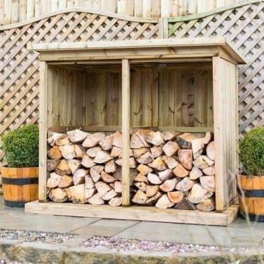 Billington Double Log Store