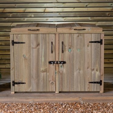 Paythorne Dustbin Store Double