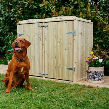 Shireburn 1 Wheelie Bin & 2 Recycle Box Store