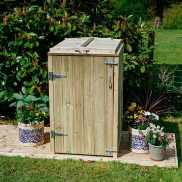 Shireburn Single Wheelie Bin Store