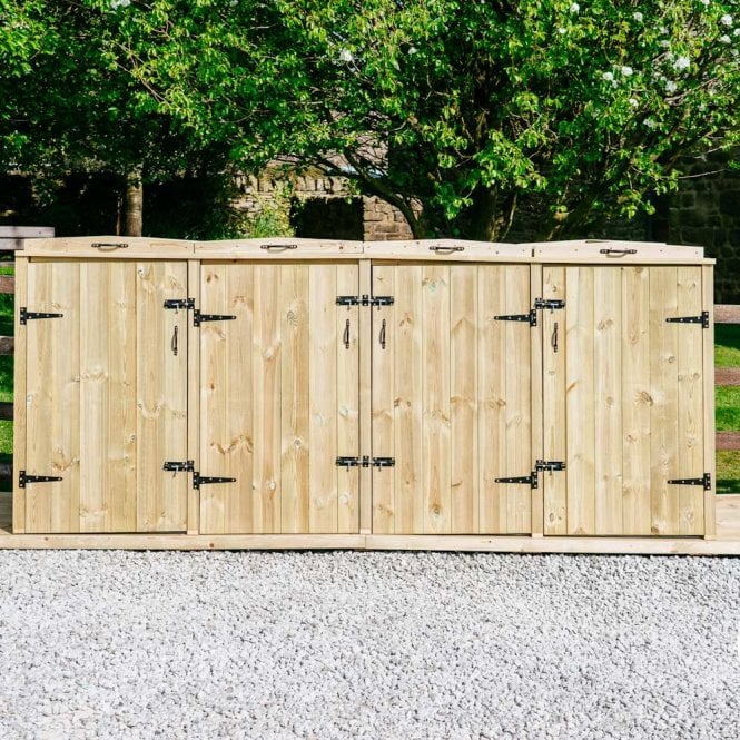 Garden Village Supreme Quad Bin Chest
