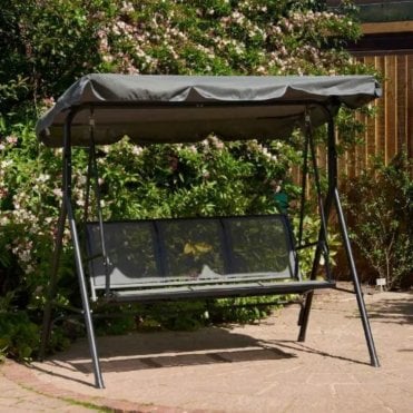 3 Seater Textaline Hammock Grey