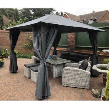 Highfield Grey Gazebo 3x3m