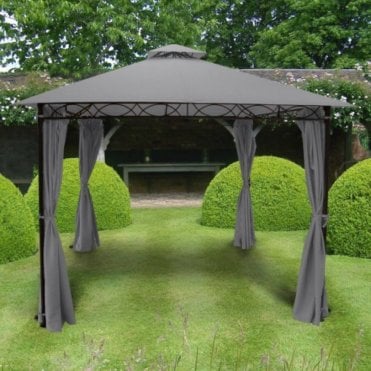 Marco Polo Gazebo 3x3m Grey