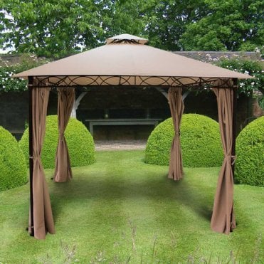 Marco Polo Gazebo 3x3m Mocha