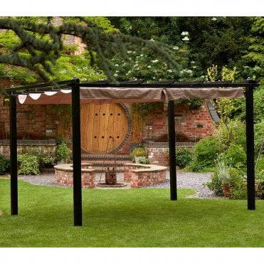 Seville Gazebo 3x3m Mocha