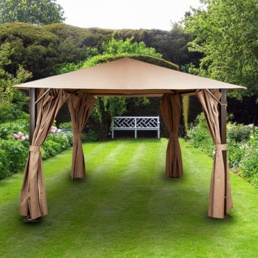 Venice Heavy Duty Gazebo 3x3m Mocha
