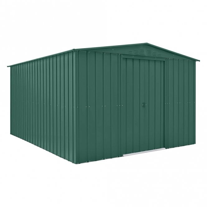 Globel Lotus Metal Apex Shed 10X12