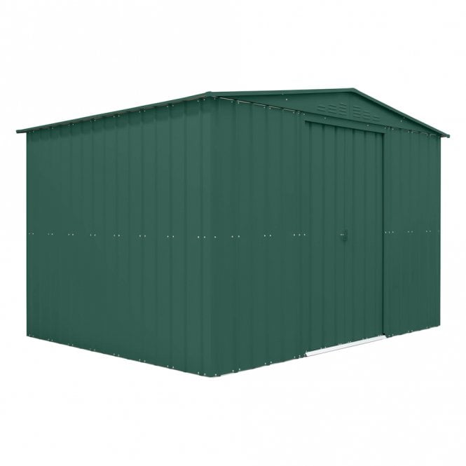 Globel Lotus Metal Apex Shed 10X8