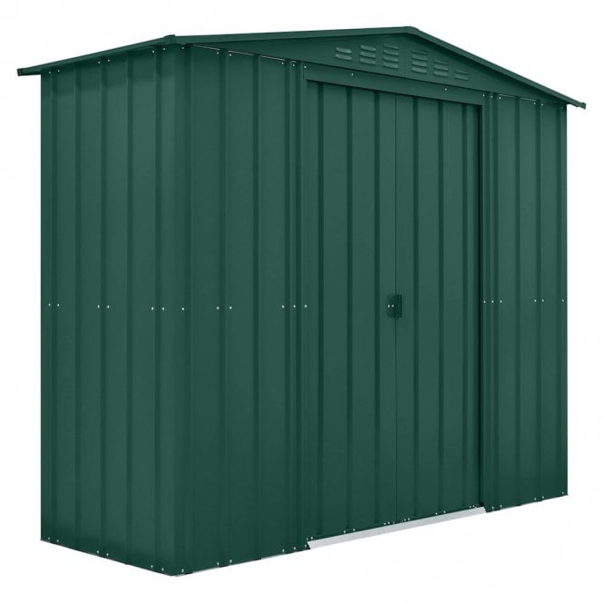 Globel Lotus Metal Apex Shed 8X3