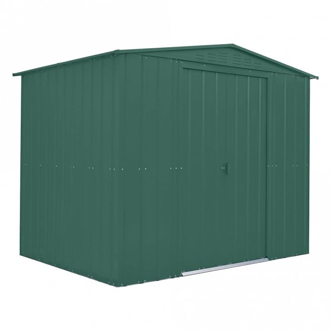 Globel Lotus Metal Apex Shed 8X6