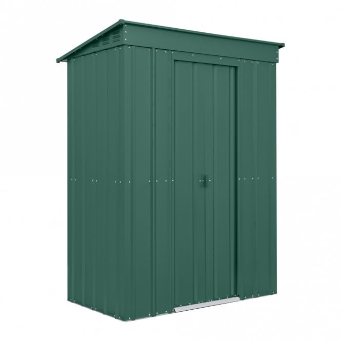 Globel Lotus Metal Pent Shed 5X3