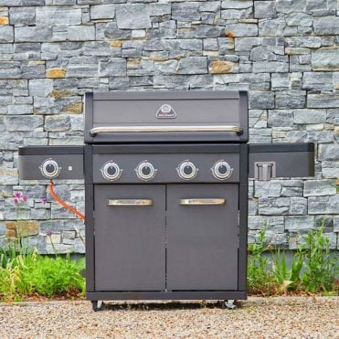 Legacy 4 Burner Hybrid Gas & Charcoal BBQ